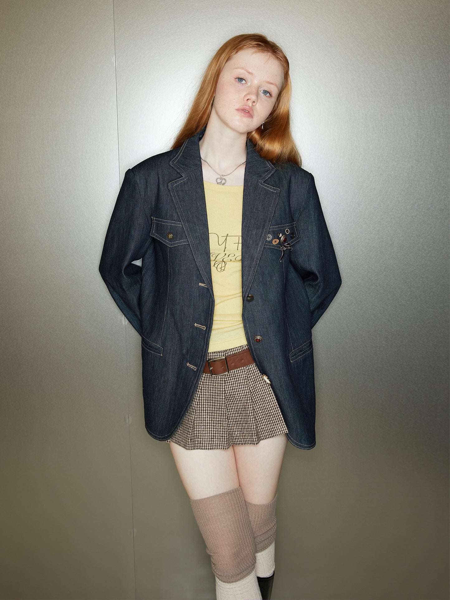 [C0019]Baroque Denim Jacket