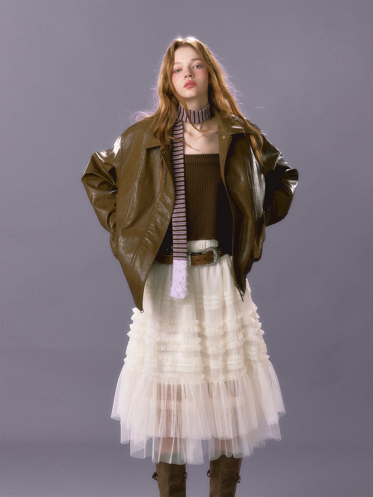 [E0068]Romantic tulle dress